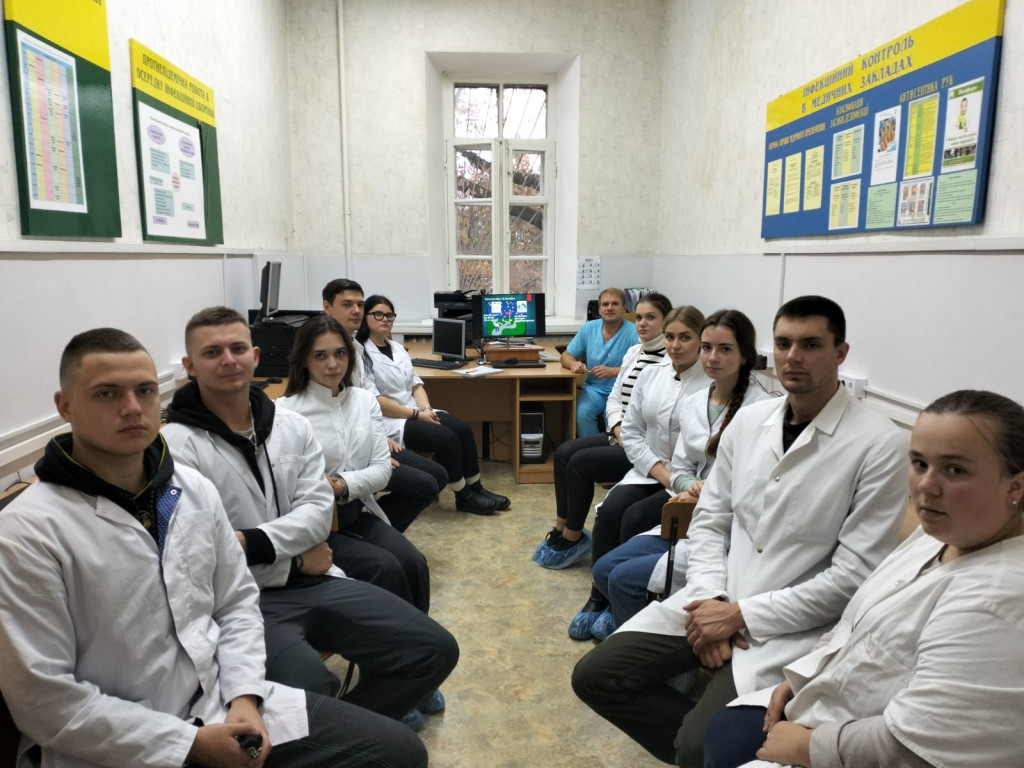 Засідання студентської наукової групи, присвячене проблемі сепсису